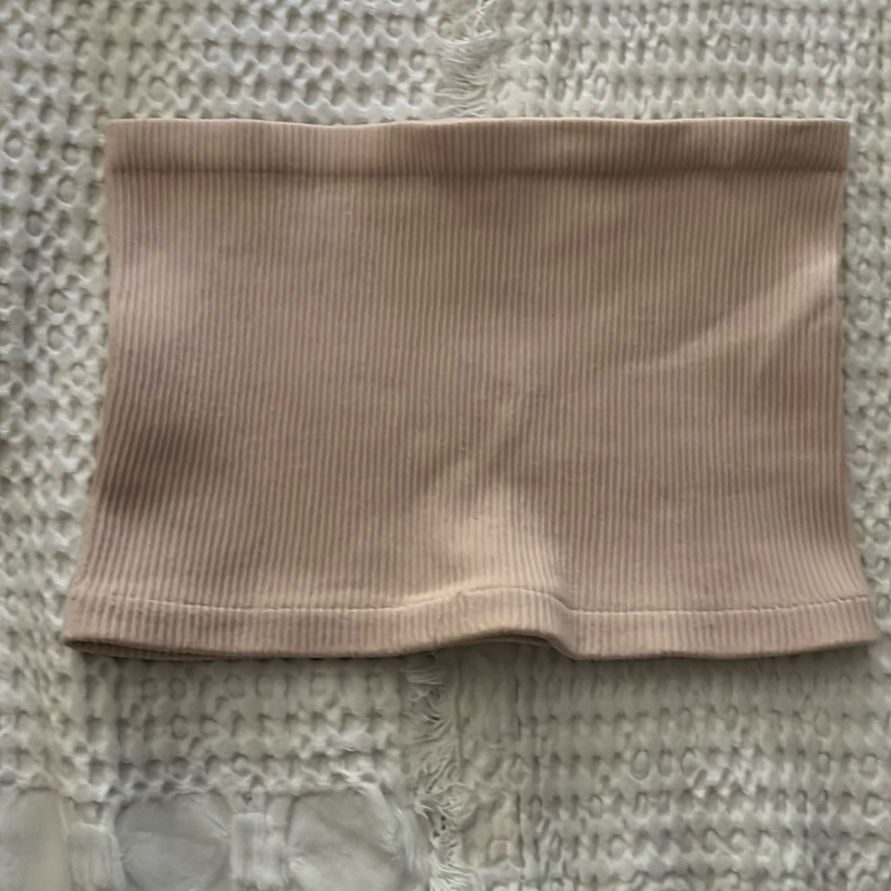 Free people light pink tube top